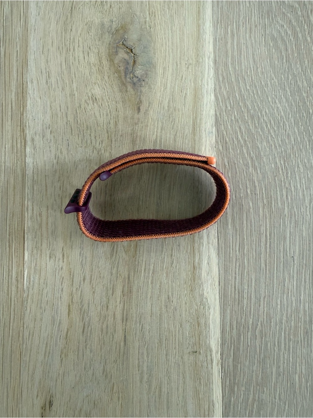 Apple Watch Band in Orange/Maroon - Picture 3 of 5